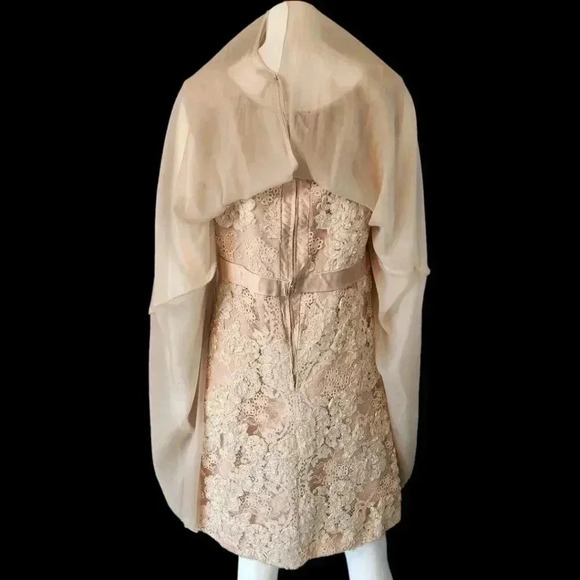 Vintage 1960s Jack Goldbach Cocktail Dress 8-10 M - Picture 5 of 10